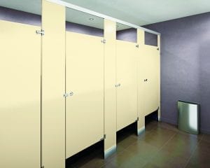 Overhead Braced Toilet Partitions - Granite State Specialties