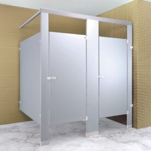 Overhead Braced Toilet Partitions - Granite State Specialties