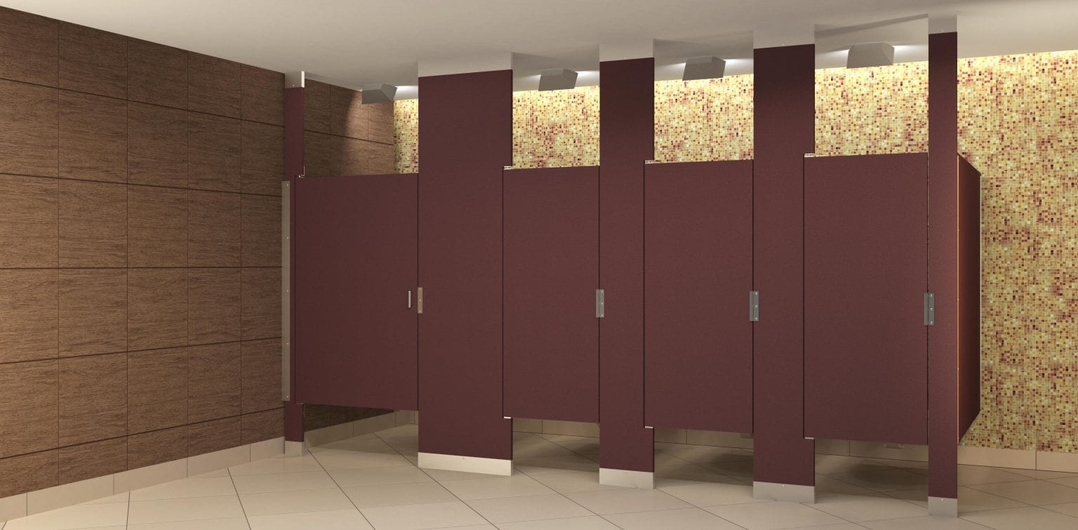 Floor Mounted Toilet Partitions - Sales & Installation by GSS